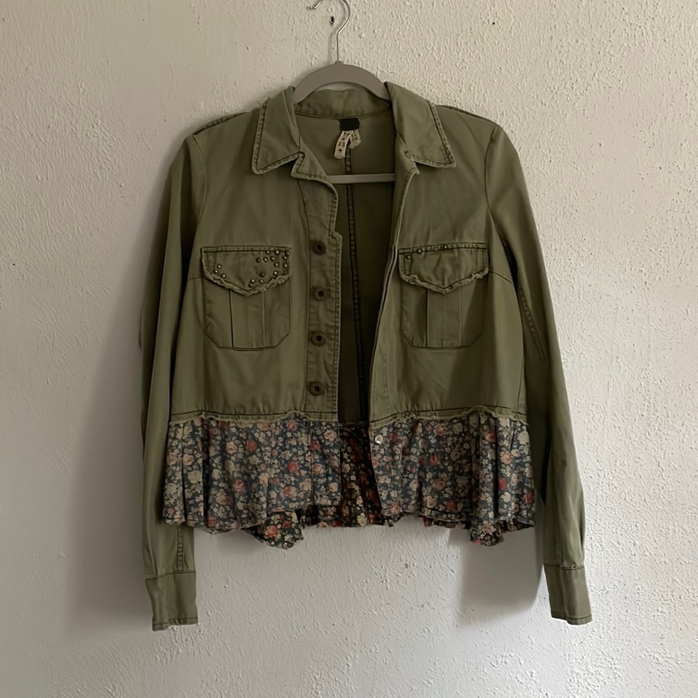 We the free utility jacket